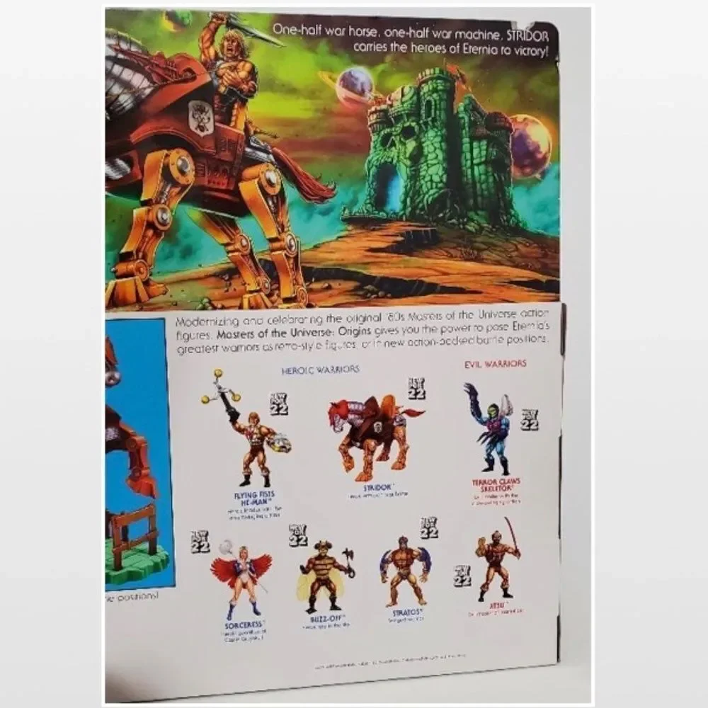 New Mattel Masters of the Universe MOTU Stridor Horse Kid Toy